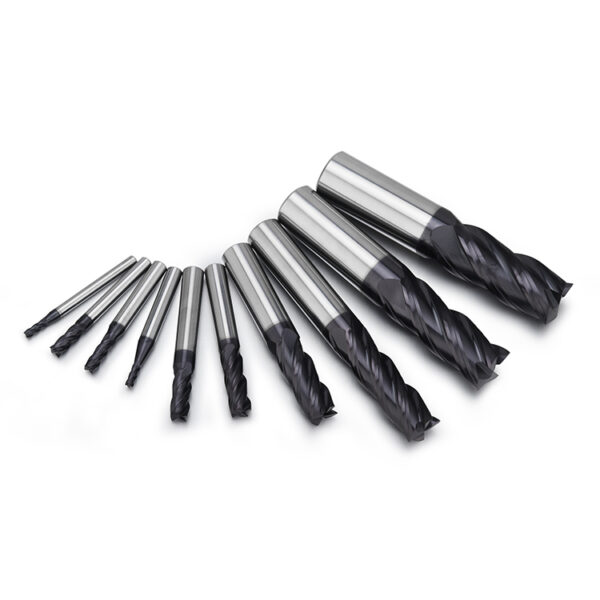 4 Flutes High Strength Square End Mills