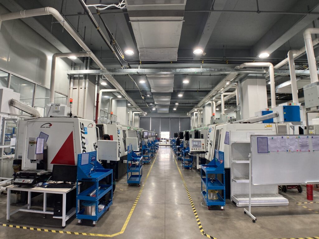 ZHY CNC tool grinding production workshop