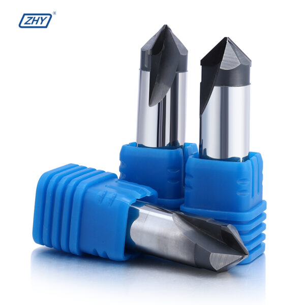 ZHY Solid Carbide PCD Chamfering End Mill