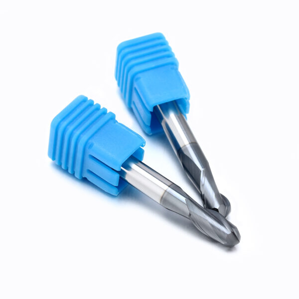 ZHY TEX HRC 55 2 Flutes Ball Nose End Mill