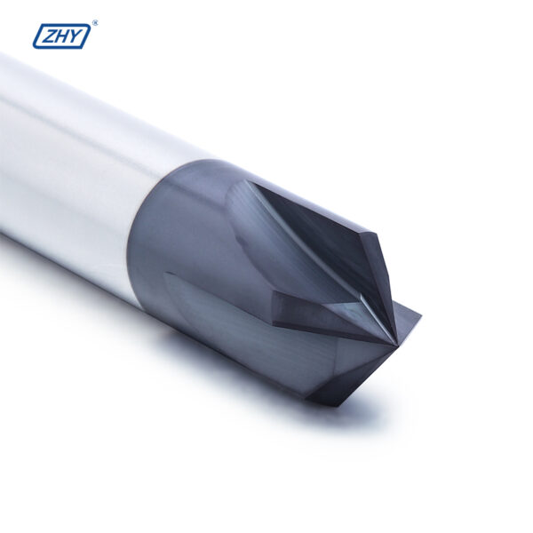 ZHY Carbide 4 Flute Chamfering End Mill