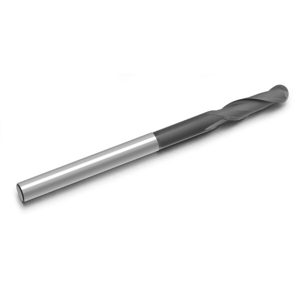 ZHY MEX Carbide 2 Flutes Graphite Ball Nose End Mill