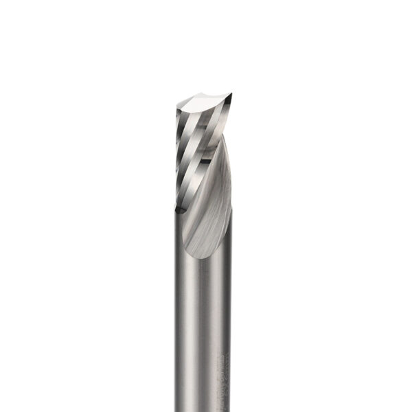 ZHY Carbide Single Flute Mirror End Mill For Aluminum Alloy