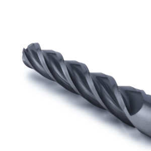 ZHY 4 Flutes Carbide Tapered Ball End Milling Cutter