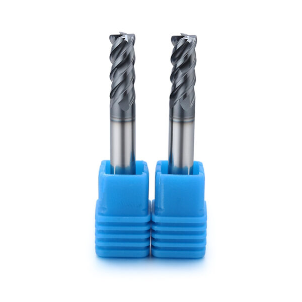 ZHY TEX HRC 55 4 Flutes Corner Radius End Mills