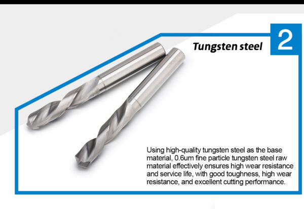 ZHY Drills for processing aluminum alloy