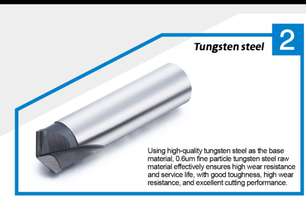 ZHY Solid Carbide PCD Chamfering End Mill