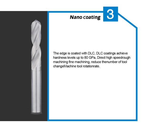 ZHY Drills for processing aluminum alloy