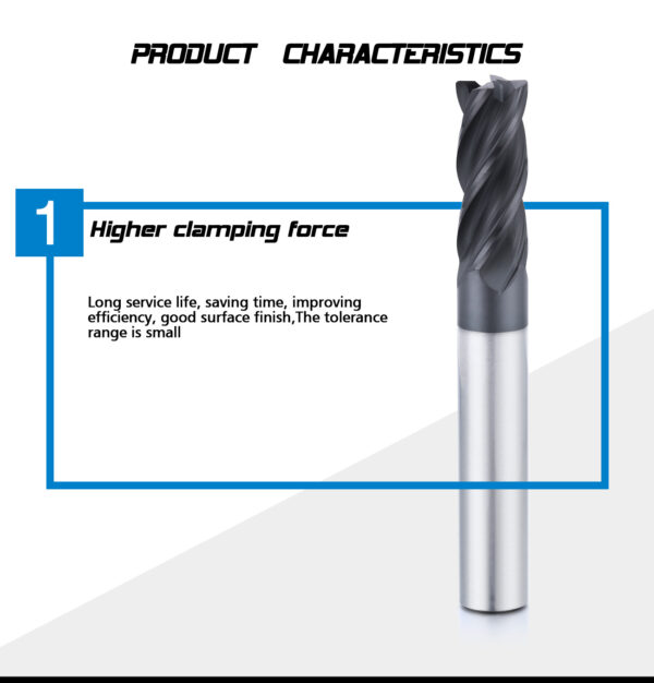 2 Flutes Corner Radius End Mills