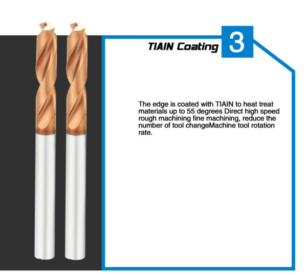 ZHY 2 Flutes High Speed Internal Cooling Carbide Drill