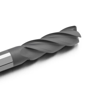 ZHY Carbide 4 Flutes Flat Milling Cutter For Graphite