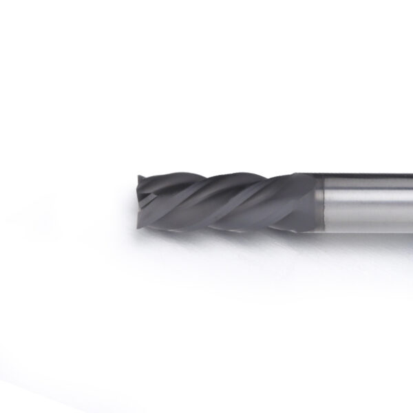 Carbide 4-edges Graphite corner radius milling cutter