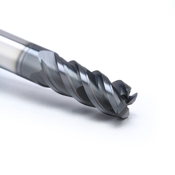 Carbide CNC 4 Flutes Corner Radius Milling Cutter