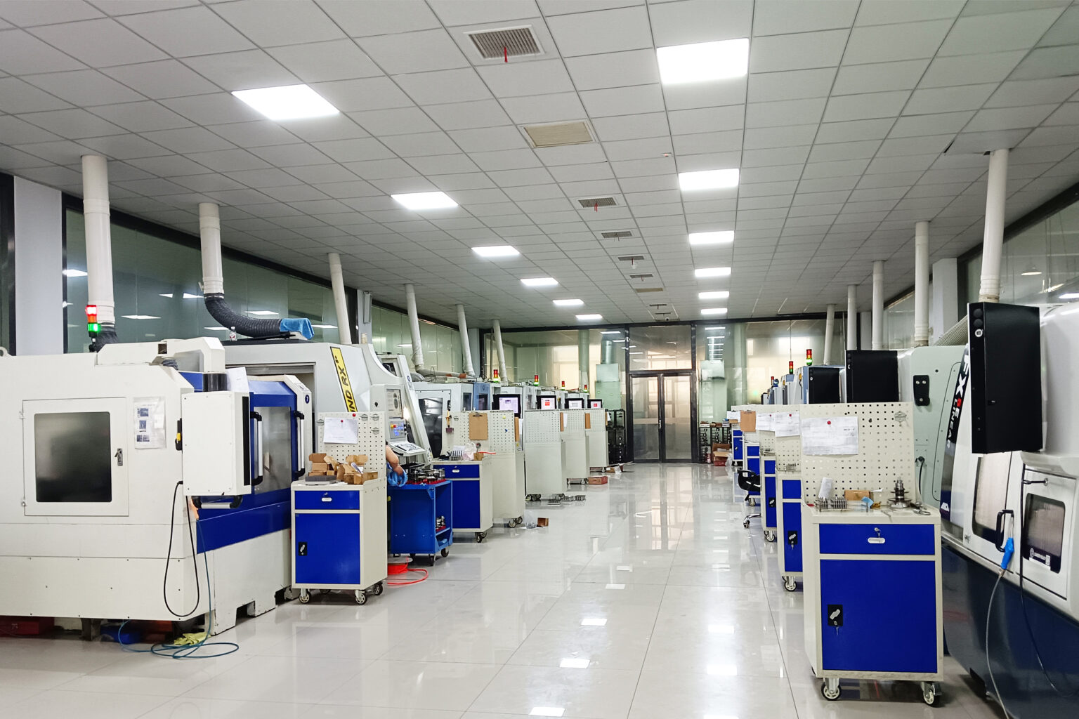 carbide end mill grinding processon 5-axis machine