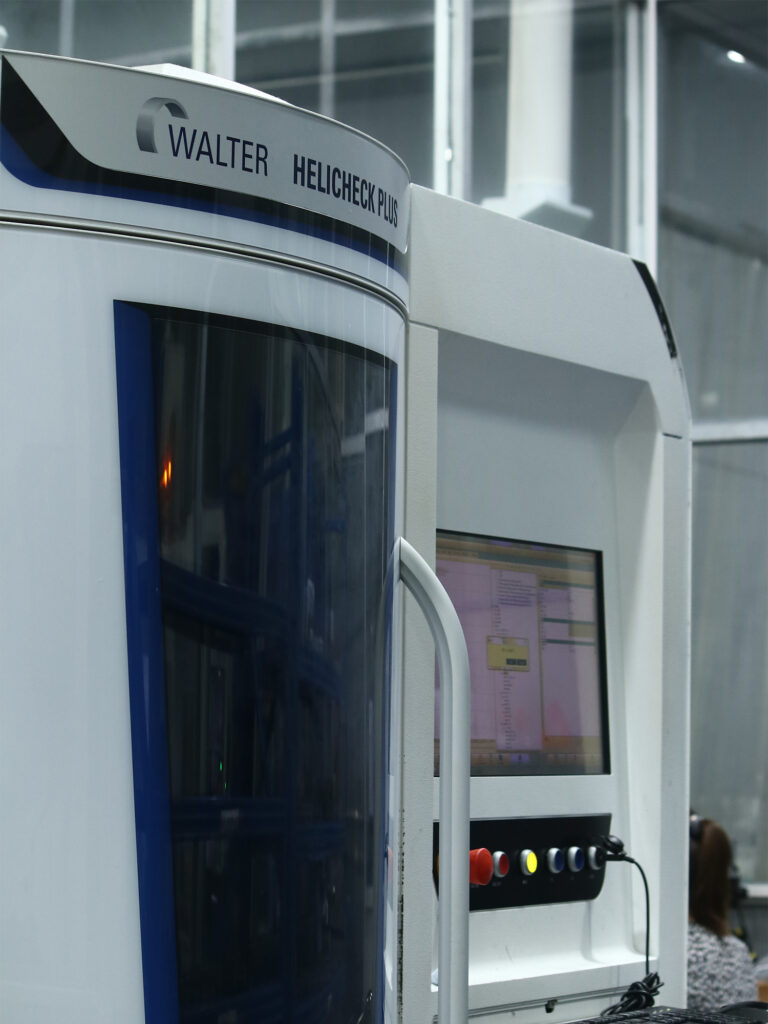 walter helicheck plus measuring machine for carbide end mills