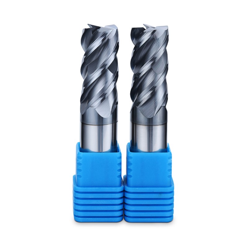 Carbide end mills for stainless steel