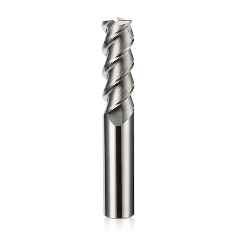 Carbide square end mill for aluminum
