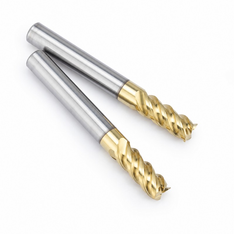 carbide square end mill for titaninum alloy