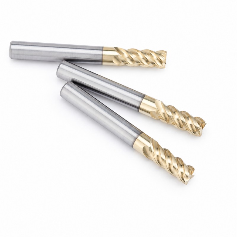 carbide square end mill for titaninum alloy
