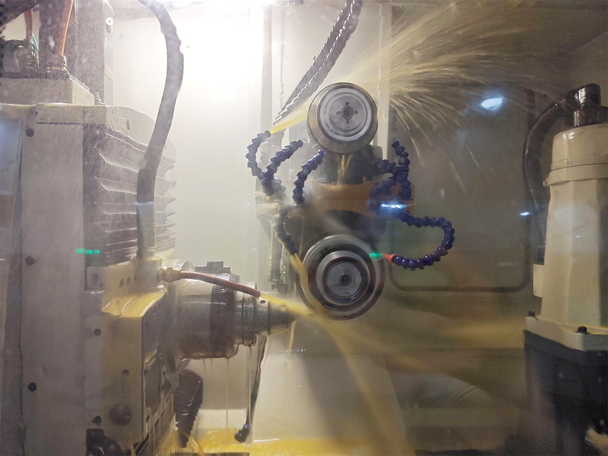 Precision CNC grinding of solid carbide cutting tools