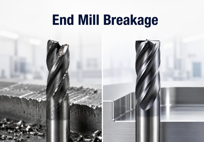 Carbide end mill breakage causes and prevention