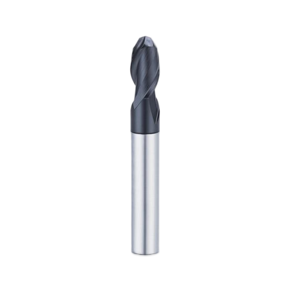 Ball nose carbide end mill