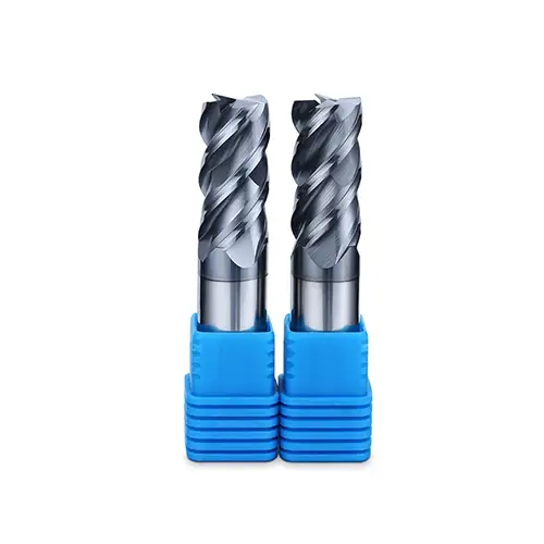 Carbide end mills for stainless steel