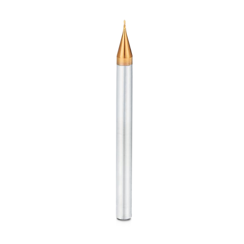 Micro diameter carbide square end mill