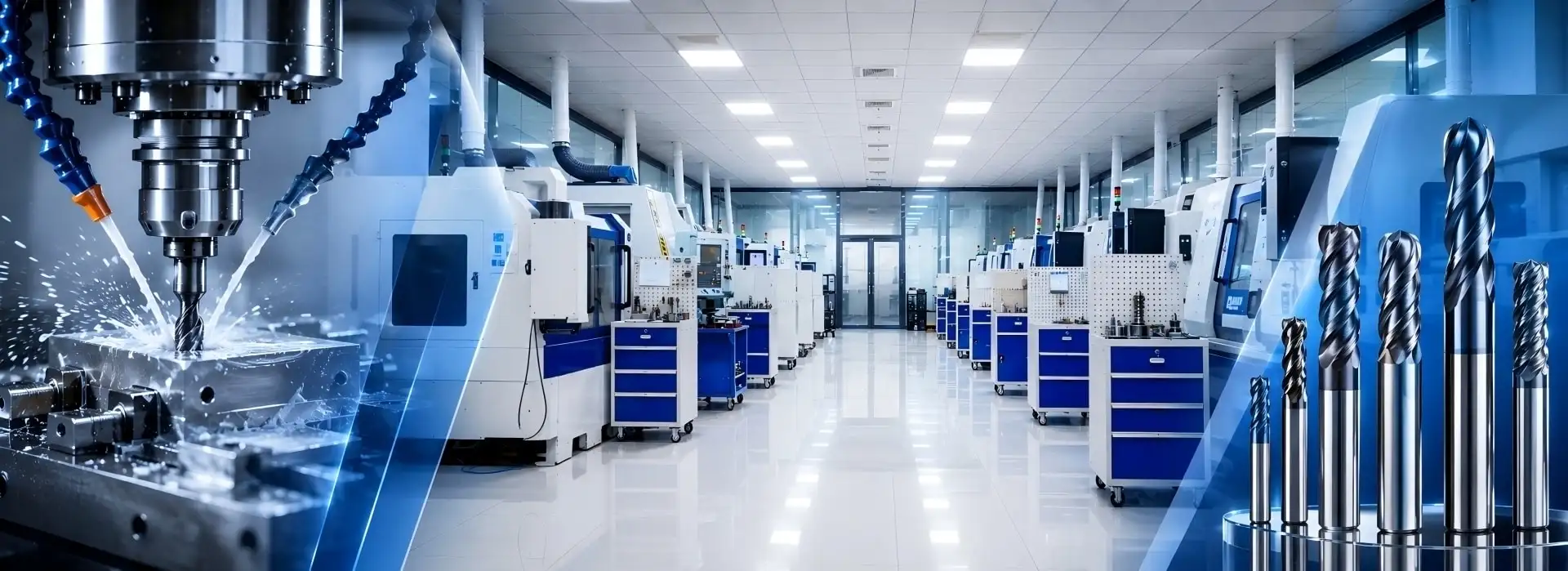 ZHY solid carbide end mill and drill manufacturing facility