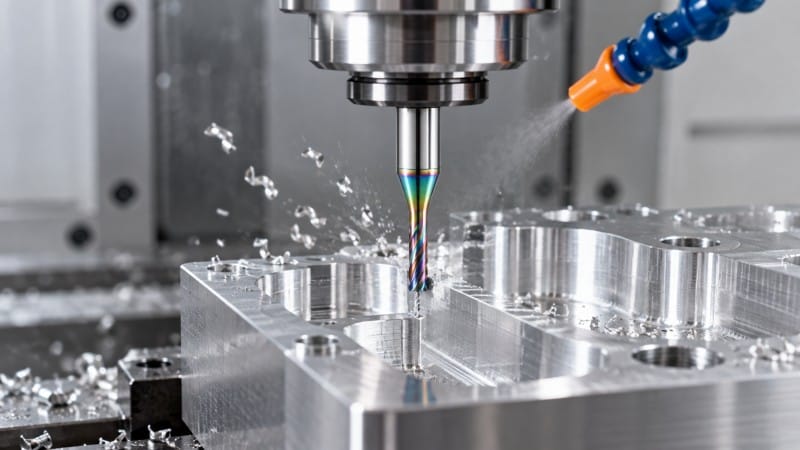 Custom end mills for aluminum machining
