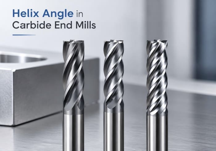 Helix Angle in Carbide End Mills