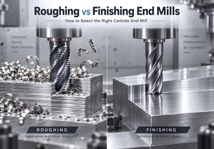 Roughing vs finishing End Mill
