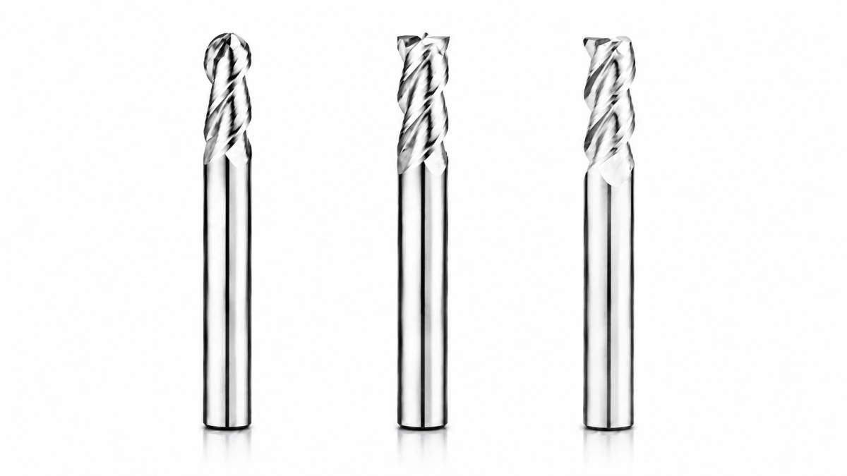 Aluminum carbide end mill series