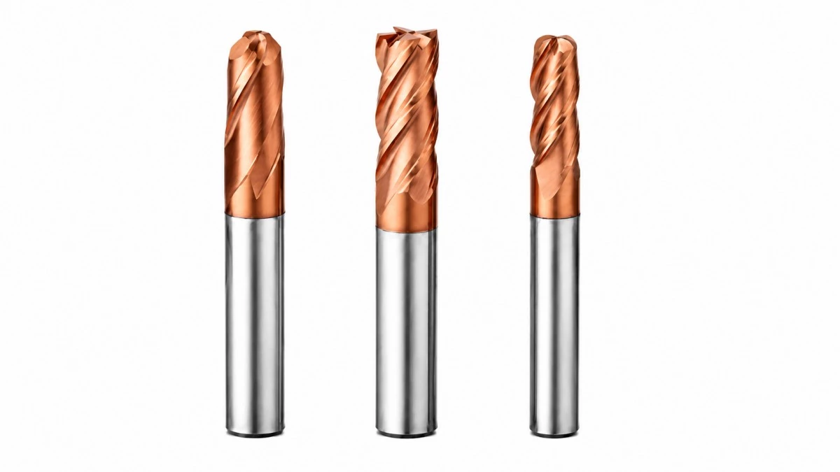 Mold steel carbide end mill series