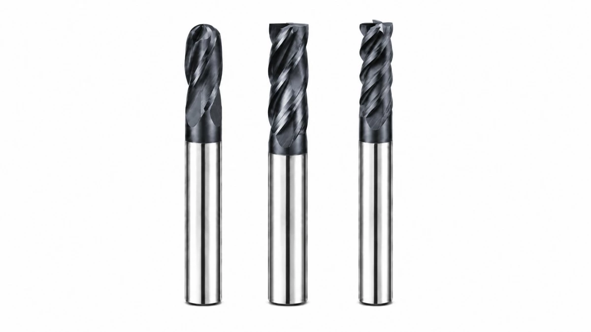 Stainless steel carbide end mill series