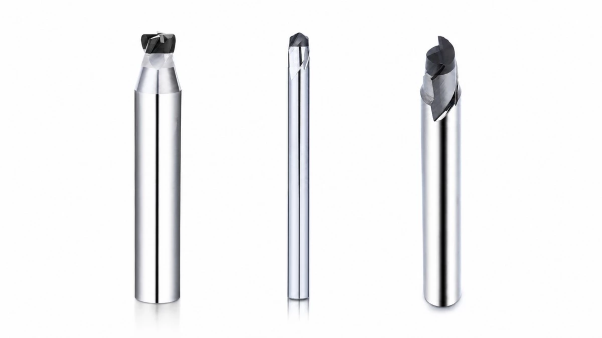 ZHY CBN end mills for hardened steel
